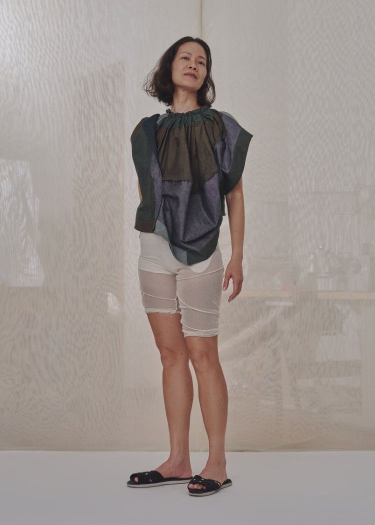 Kabog Top in Cream Canvas