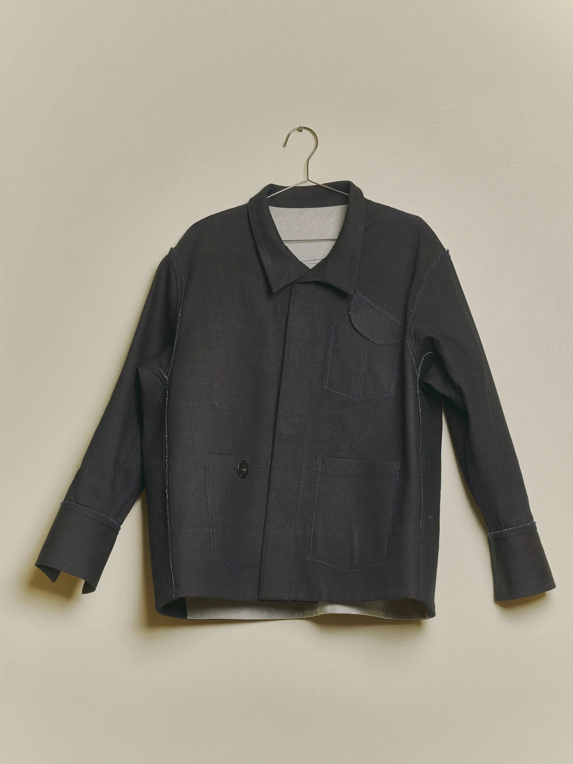 XL Denis Jacket in Choco Denim