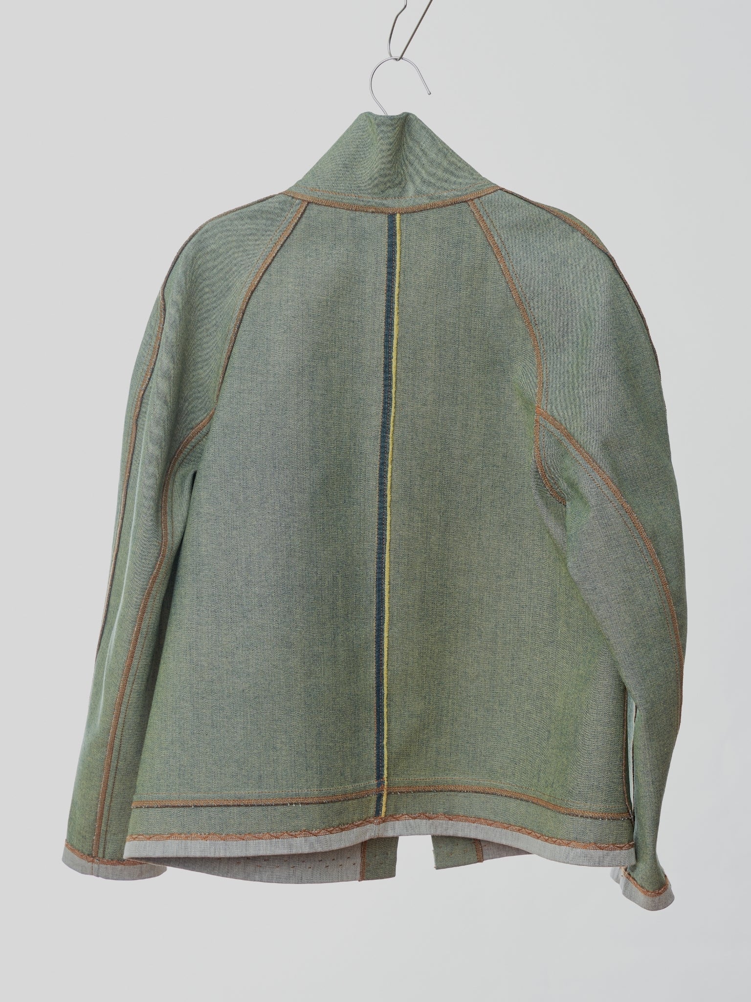 Bonded Jan Shell Jacket in Cream Canvas