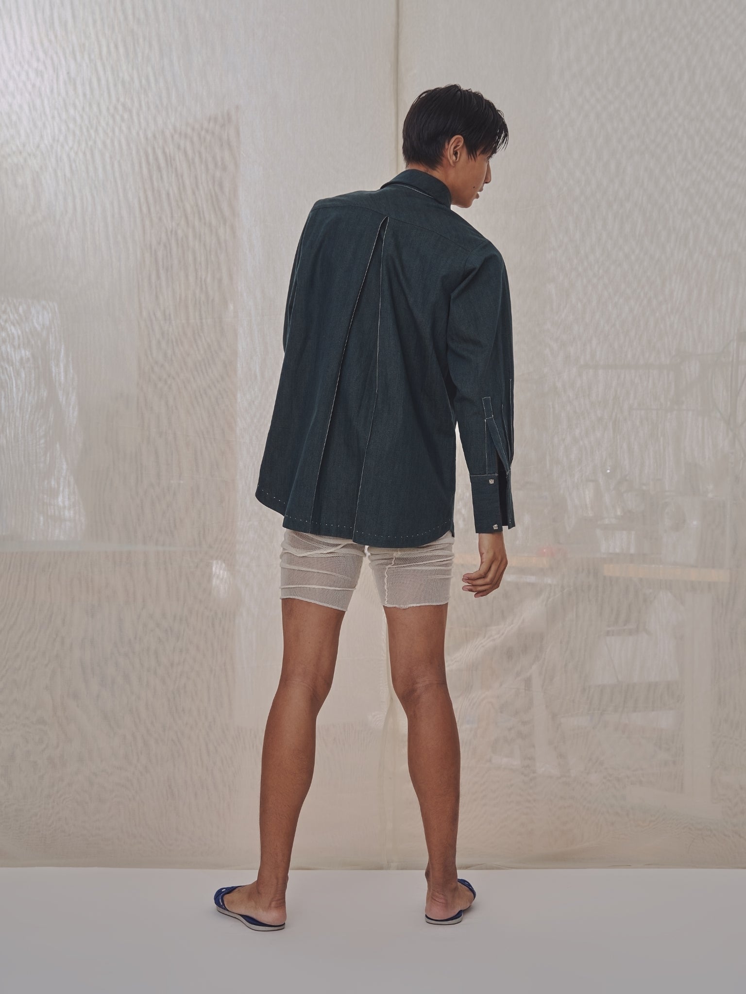 Dakila Long Sleeve in Cream Canvas