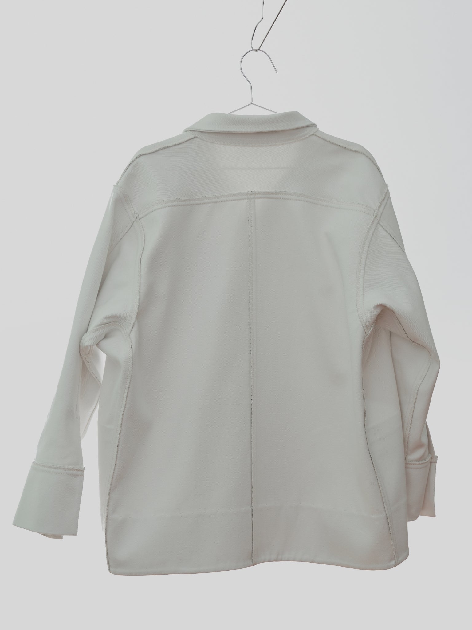 XL Denis Jacket in Cream Canvas