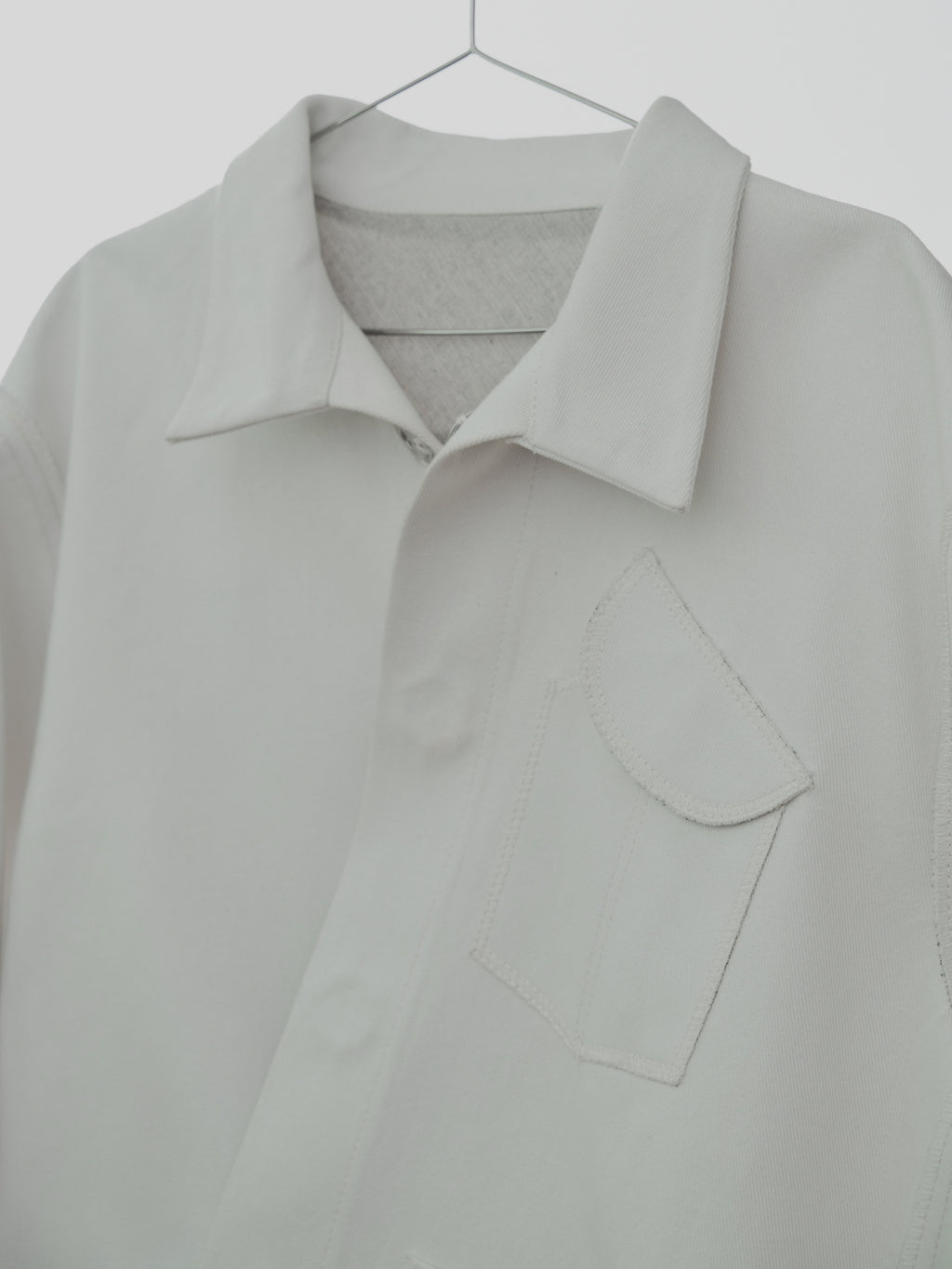 XL Denis Jacket in Cream Canvas