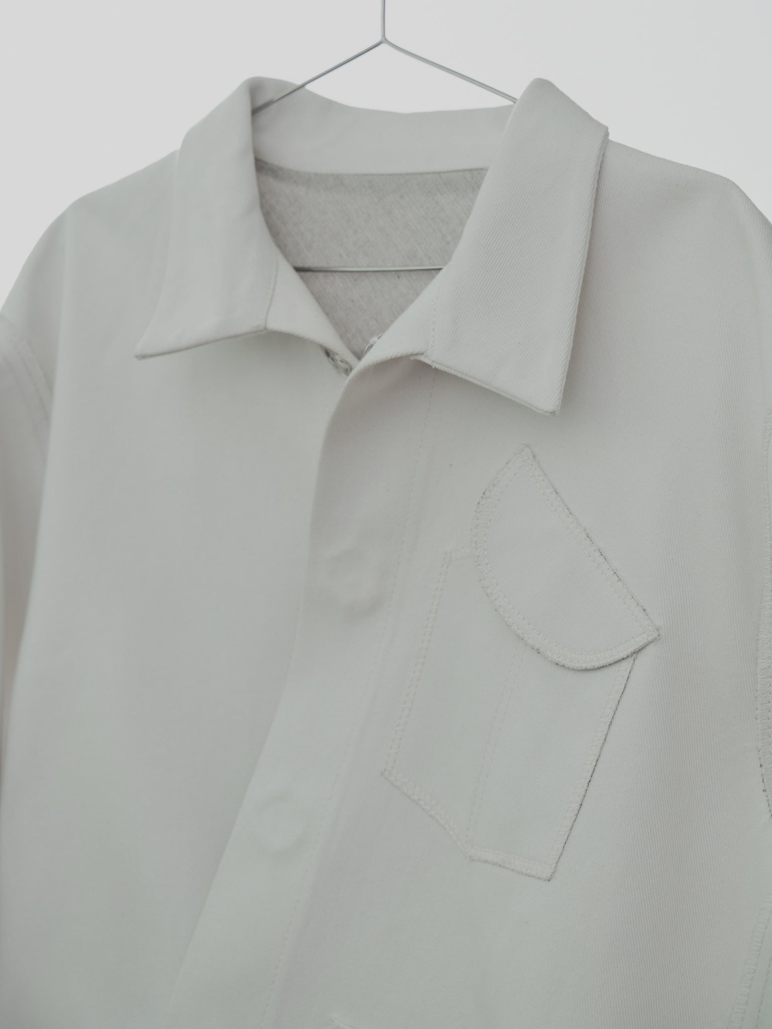 XL Denis Jacket in Cream Canvas