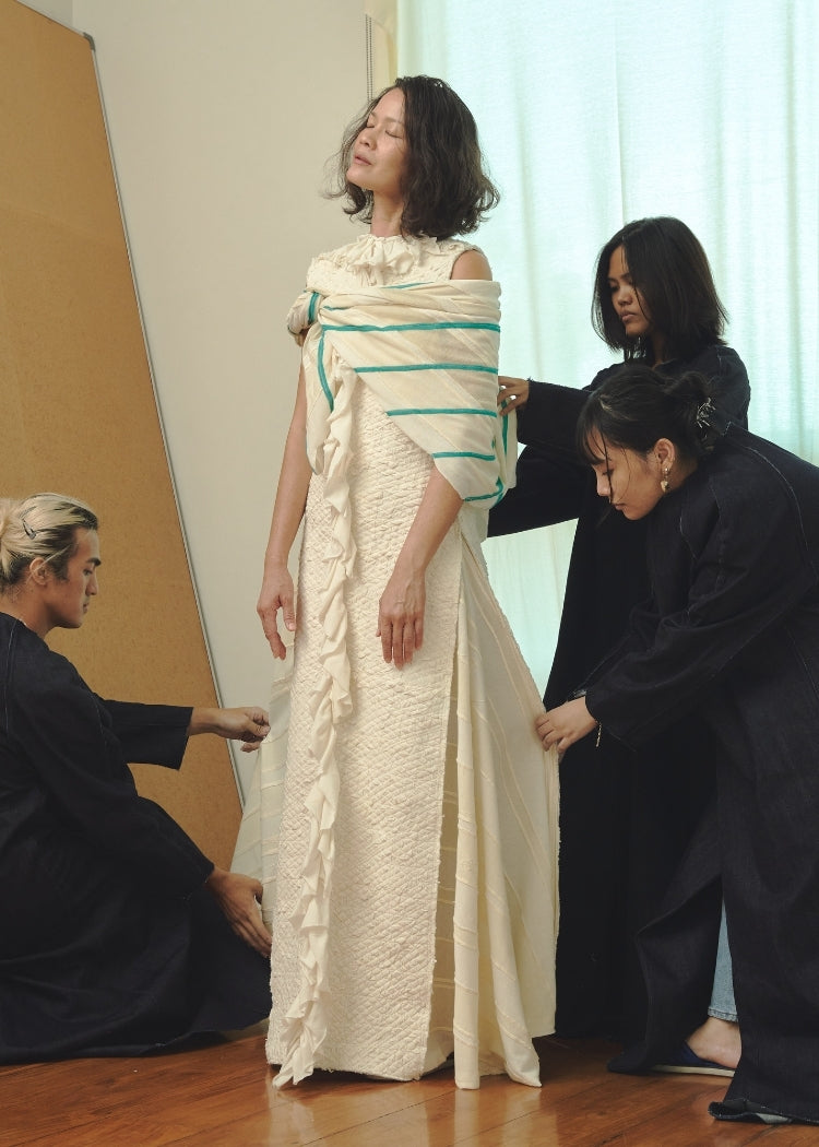 Column Siksik Dress
