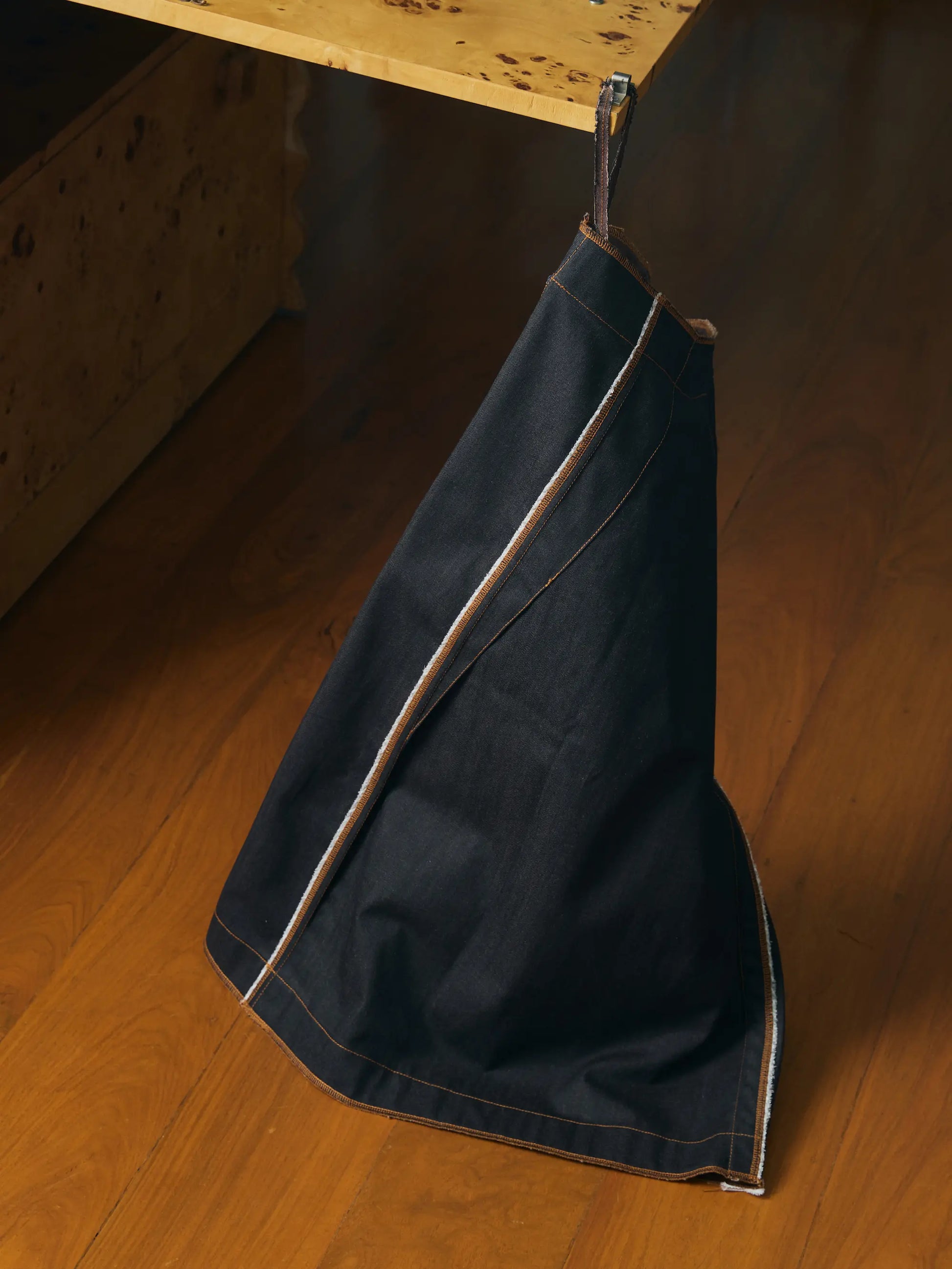 Galang Skirt in Choco Denim