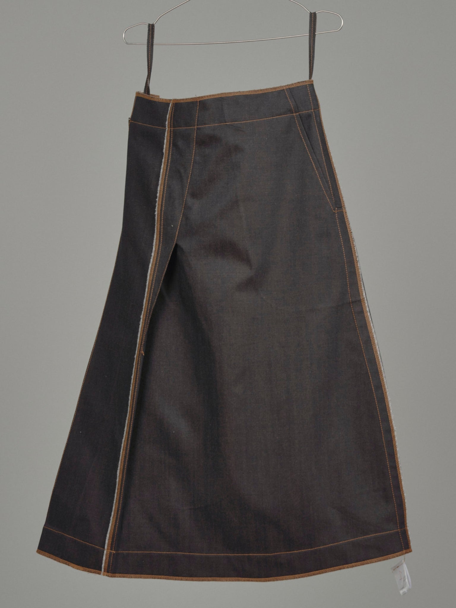 Galang Skirt in Choco Denim