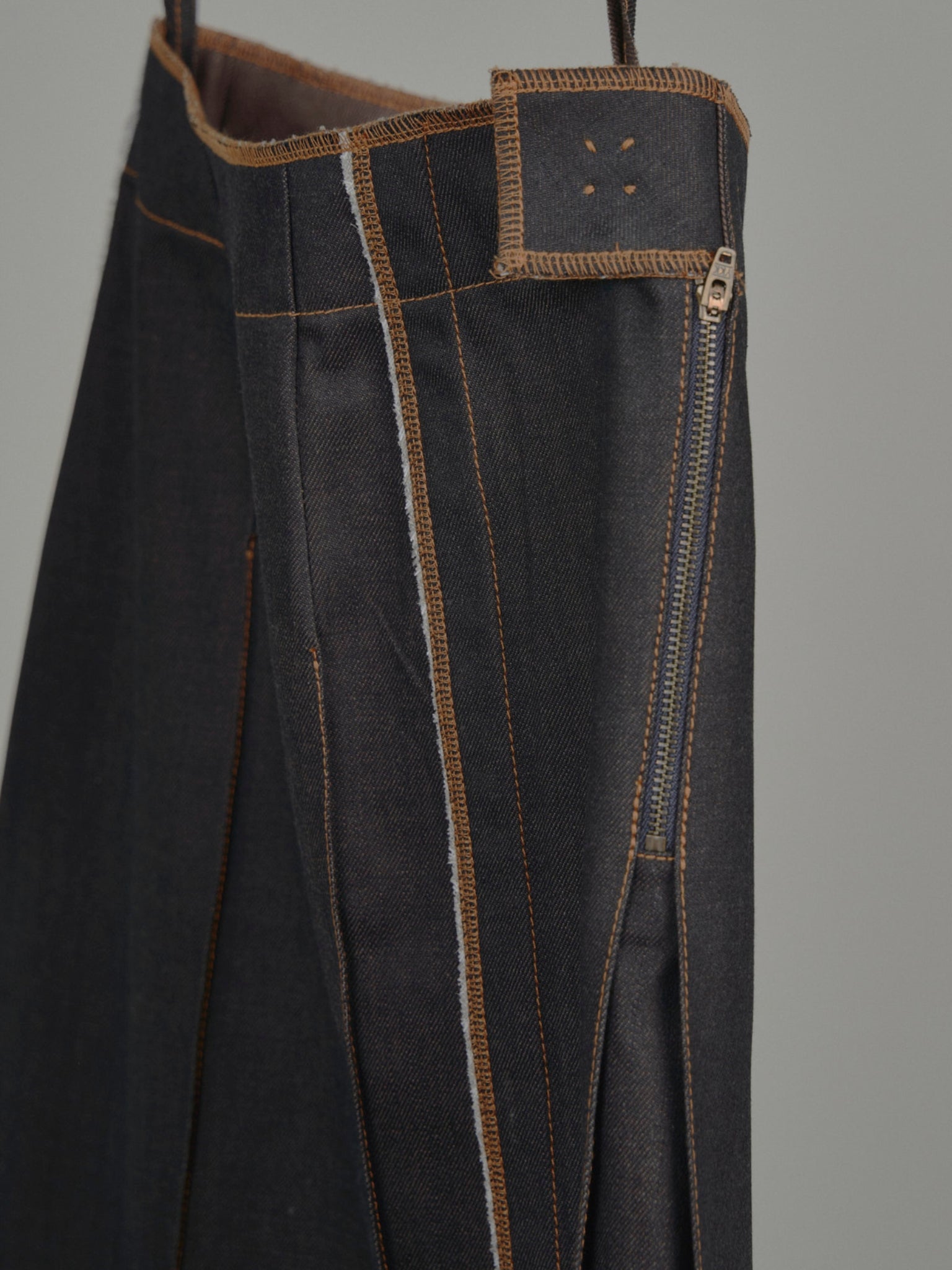 Galang Skirt in Choco Denim