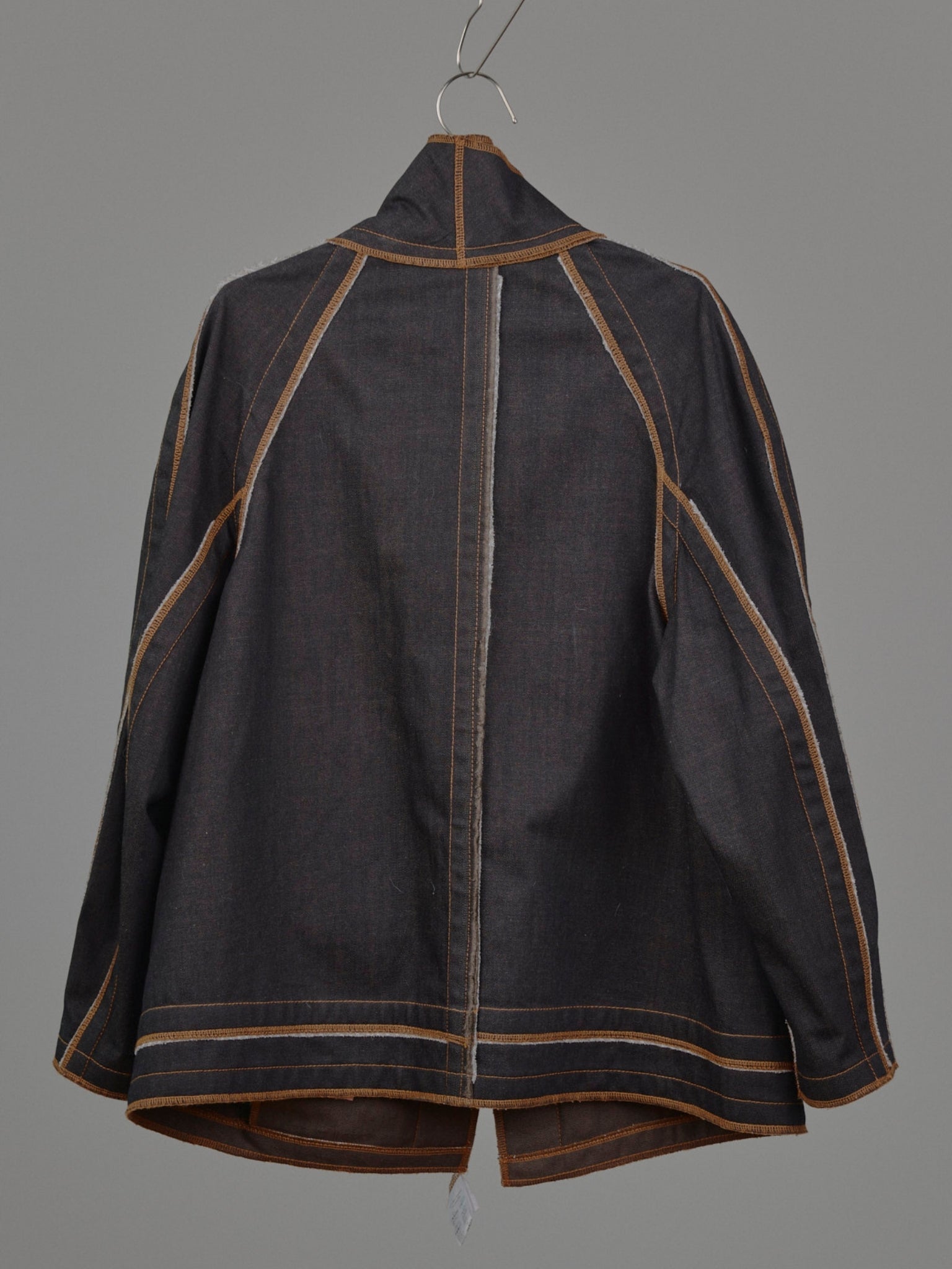 Jan Shell Jacket in Choco Denim