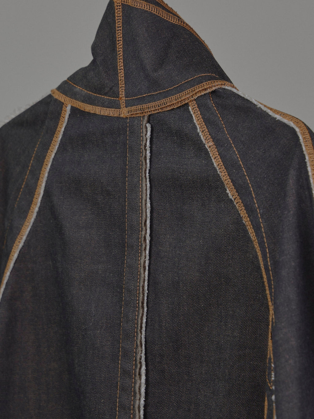 Jan Shell Jacket in Choco Denim