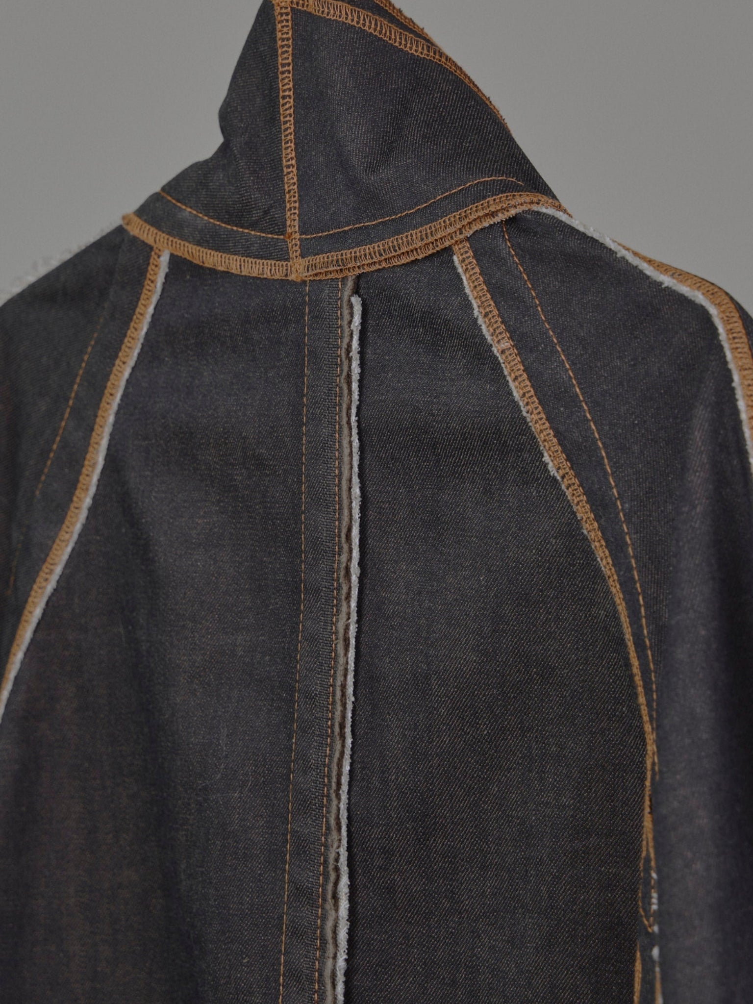 Jan Shell Jacket in Choco Denim
