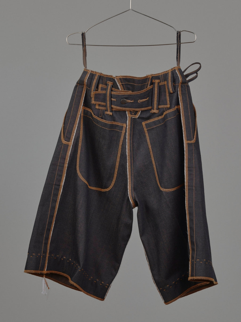 Sakay Shorts in Choco Denim