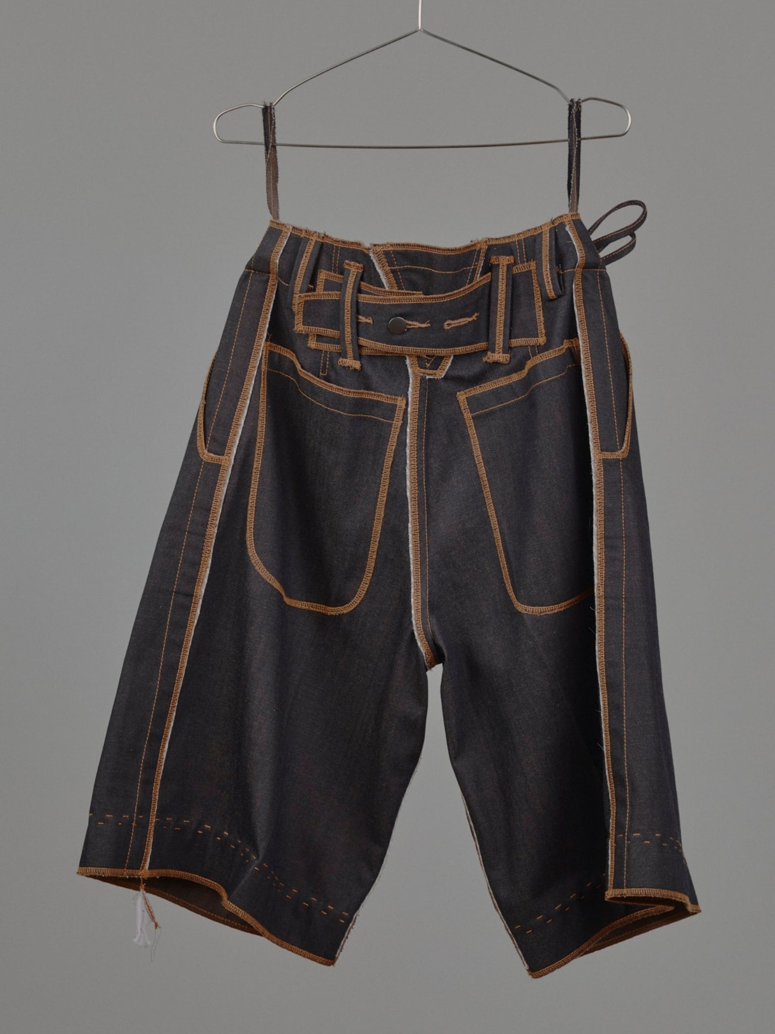 Sakay Shorts in Choco Denim