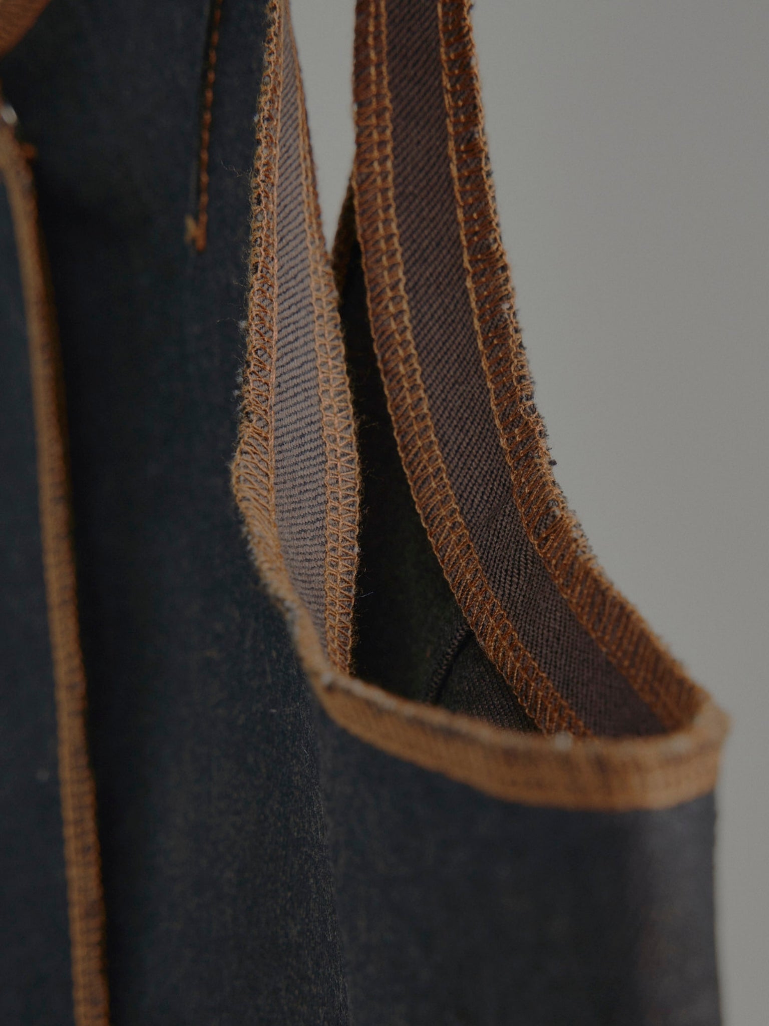 Shamz Top in Choco Denim